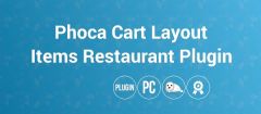 Joomla Phoca Cart Items Restaurant Extension