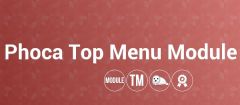 Joomla Phoca Top Menu Extension