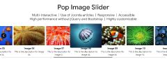 Joomla Pop Image Slider Extension