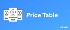 Joomla POWR Price Table Extension