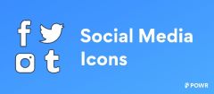 Joomla POWR Social Media Icons Extension