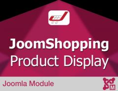 Joomla Product Display for JoomShopping Extension