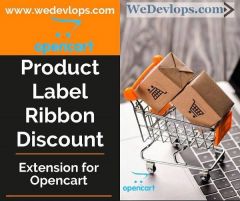 Joomla Product label ribbon discount Extension