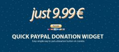 Joomla Quick Paypal Donation Widget Extension