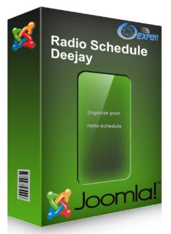 Joomla Radio / DJ Schedule Extension