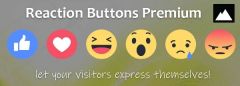 Joomla Reaction Buttons Premium for k2 Extension