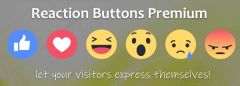 Joomla Reaction Buttons Premium Extension