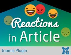 Joomla Reaction in Article Extension