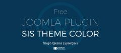 Joomla SIS Theme Color Extension