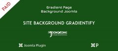 Joomla Site Background Gradientify Extension