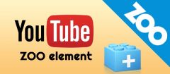 Joomla SJ YouTube for ZOO Extension