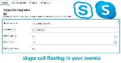 Joomla Skype call Integration Extension