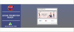 Joomla Social Promotion Popup Extension