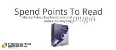 Joomla Spend Points To Read Extension