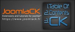 Joomla Table Of Contents CK Extension