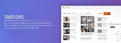 Joomla Tabs GK5 Extension