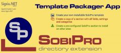 Joomla Template Packager Application for SobiPro Extension