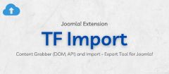 Joomla TF Import Extension