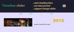 Joomla timeline slider Extension