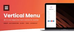 Joomla Vertical Menu Extension