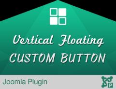 Joomla Vertical Floating Custom Button Extension