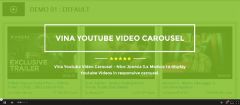 Joomla Vina Youtube Video Carousel Extension