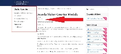 Joomla Visitor Counter Extension