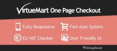 Joomla VP One Page Checkout for VirtueMart Extension