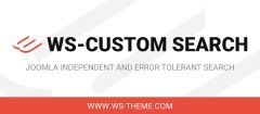 Joomla WS-Custom Live Search Extension