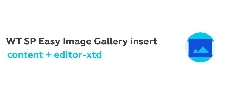 Joomla WT SP Easy Image Gallery insert Extension