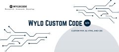 Joomla Wyld Custom Code Extension