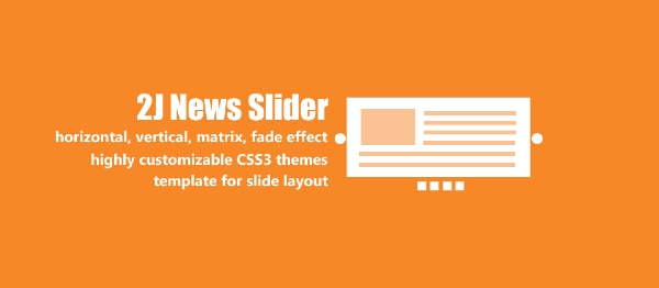 Joomla 2J News Slider Extension