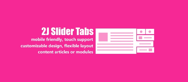 Joomla 2J SliderTabs Extension