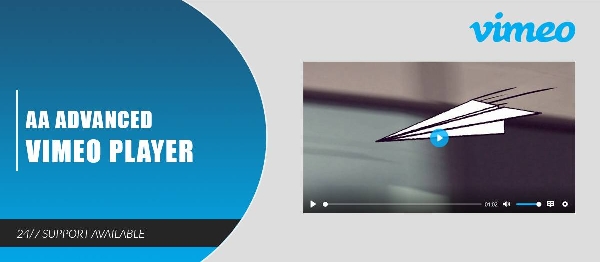 Joomla AA Advanced Vimeo Player Extension