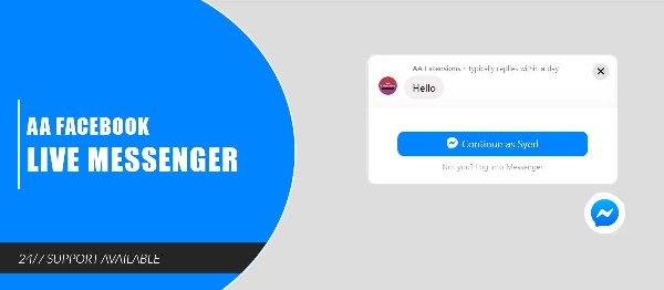 Joomla AA Facebook Live Messenger Extension