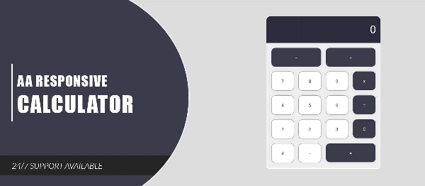 Joomla AA Responsive Calculator Extension