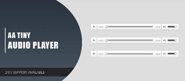 Joomla AA Tiny Audio Player Extension