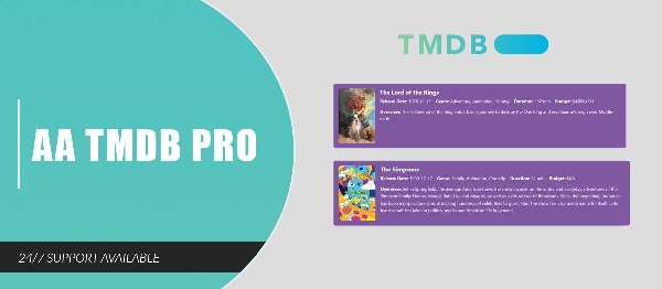 Joomla AA TMDb Pro Extension