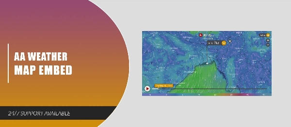 Joomla AA Weather Map Embed Extension