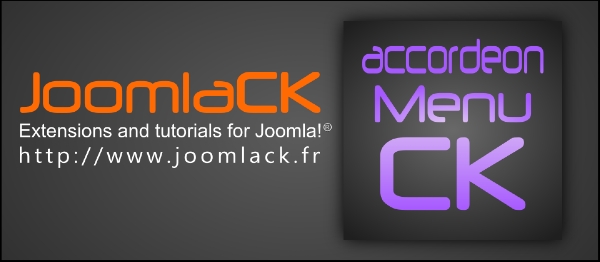 Joomla Accordeon Menu CK Extension