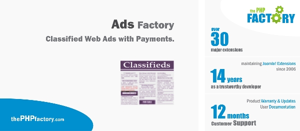 Joomla Ads Factory Extension