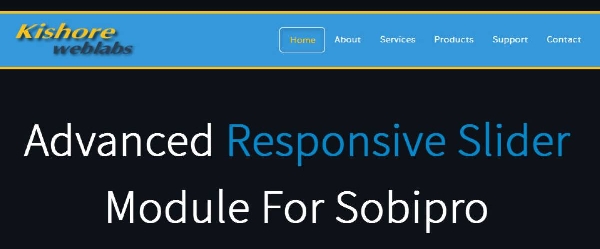 Joomla Advanced Responsive Slider For Sobipro Extension