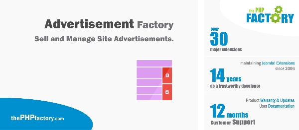 Joomla Advertisement Factory Extension