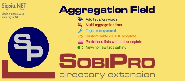 Joomla Aggregation Field For SobiPro Extension