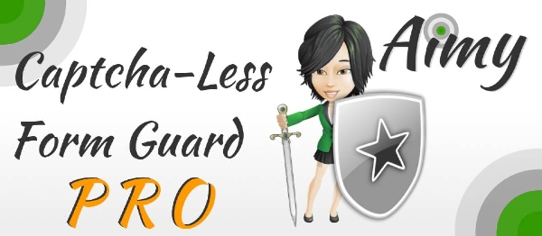 Joomla Aimy Captcha-Less Form Guard PRO Extension