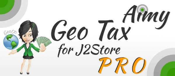 Joomla Aimy Geo Tax For J2Store PRO Extension