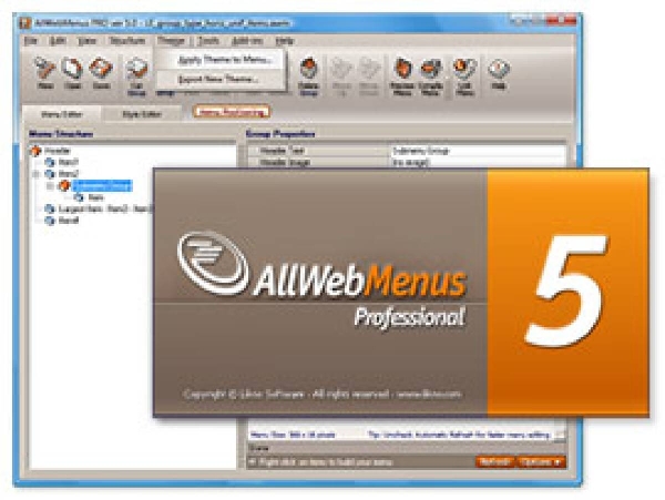 Joomla AllWebMenus Pro Extension