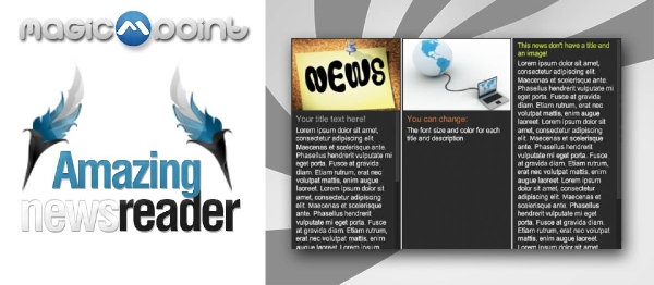 Joomla Amazing News Reader Extension