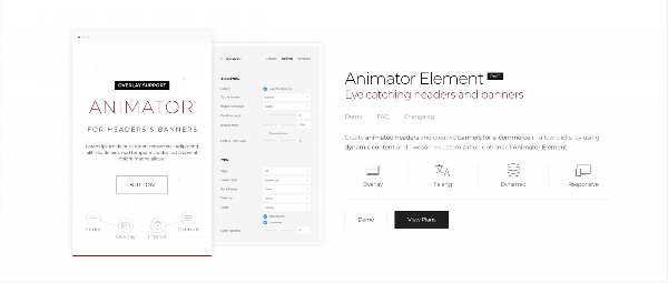 Joomla Animator Element For Yootheme Pro Extension