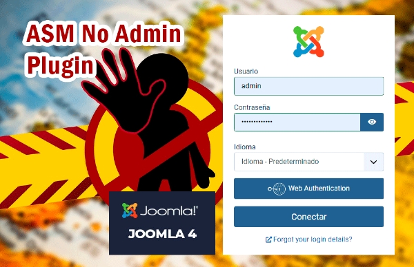 Joomla ASM No Admin Extension
